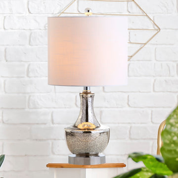 Colette 20" Mini Glass LED Table Lamp - JONATHAN Y